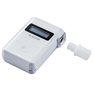 エレコム「HCS-AC01BTWH　アルコールチェッカー(ホワイト)　ALSmart」