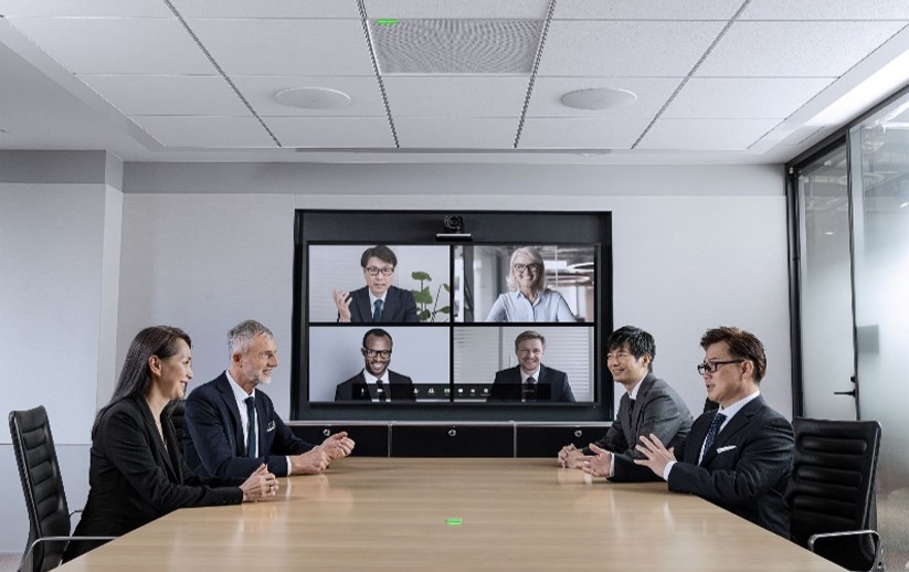 某所 大会議室向けAVソリューション