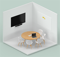 小規模な会議室のイメージ