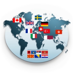 世界地図の画像